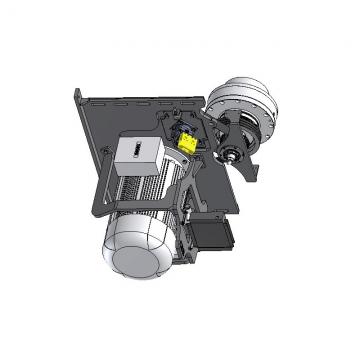 Lanterne pompe hydraulique standard EU GR2 et moteur électrique B5 5.5-7.5KW