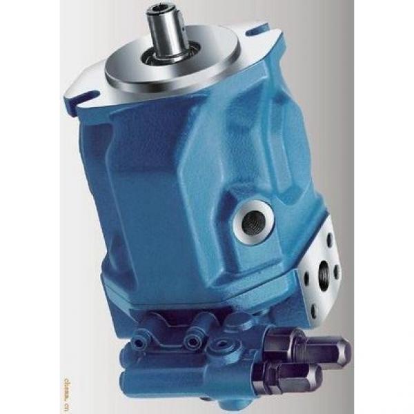 Rexroth Hydraulique Pump, A10v16dr1rs4, W/ 1.5 hp Leeson Ac Moteur, Utilisé #1 image