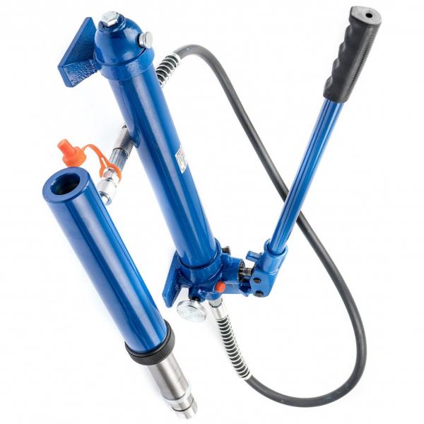 DIY Durable Blue Motorcycle Hydraulic Clutch Master Cylinder Rod Brake Pump Kit #3 image